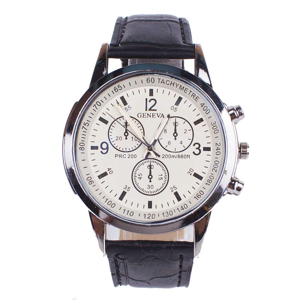 Blue Light Glass Wrist Watch Men New Watches | Orazek UK Ltd