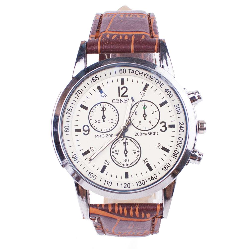 Blue Light Glass Wrist Watch Men New Watches | Orazek UK Ltd