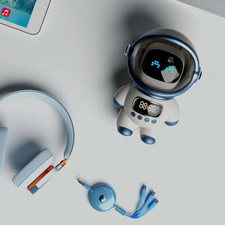 Bluetooth Intelligent AI Interactive Audio Clock | Orazek UK Ltd