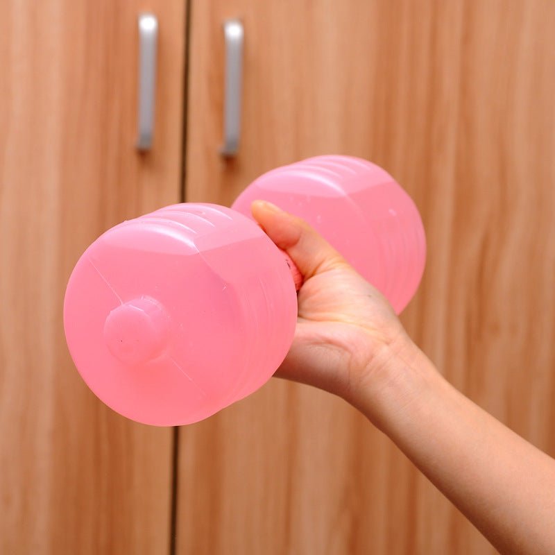 Body Building Water Dumbbell Weight Dumbbells Slimming Fitness Gym Equipment Yoga for Training Sport Plastic Bottle Exercise | Orazek UK Ltd