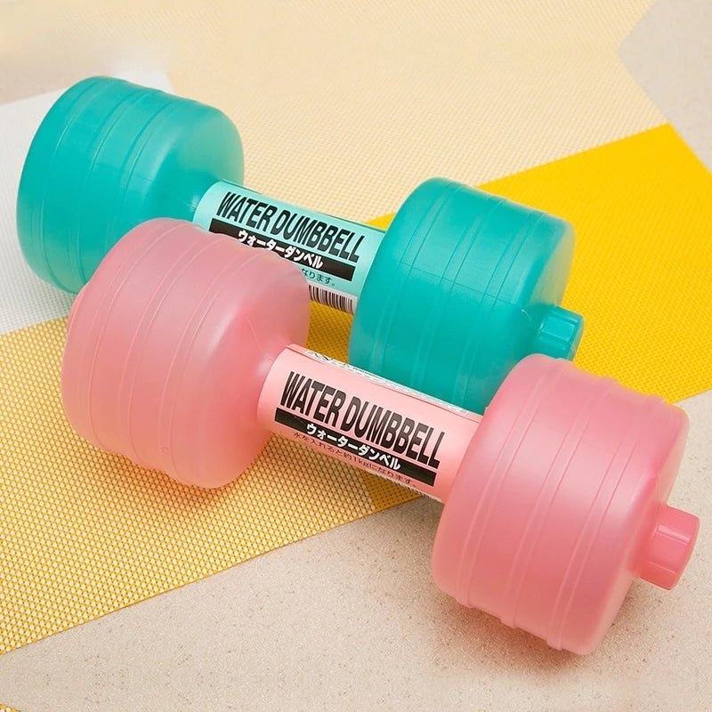 Body Building Water Dumbbell Weight Dumbbells Slimming Fitness Gym Equipment Yoga for Training Sport Plastic Bottle Exercise | Orazek UK Ltd