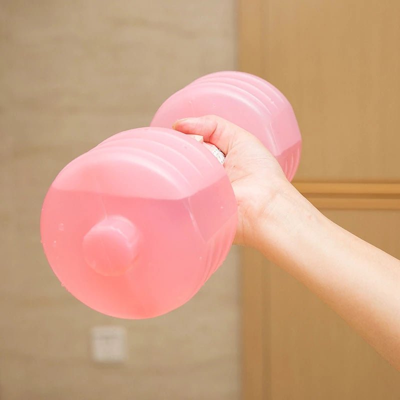 Body Building Water Dumbbell Weight Dumbbells Slimming Fitness Gym Equipment Yoga for Training Sport Plastic Bottle Exercise | Orazek UK Ltd