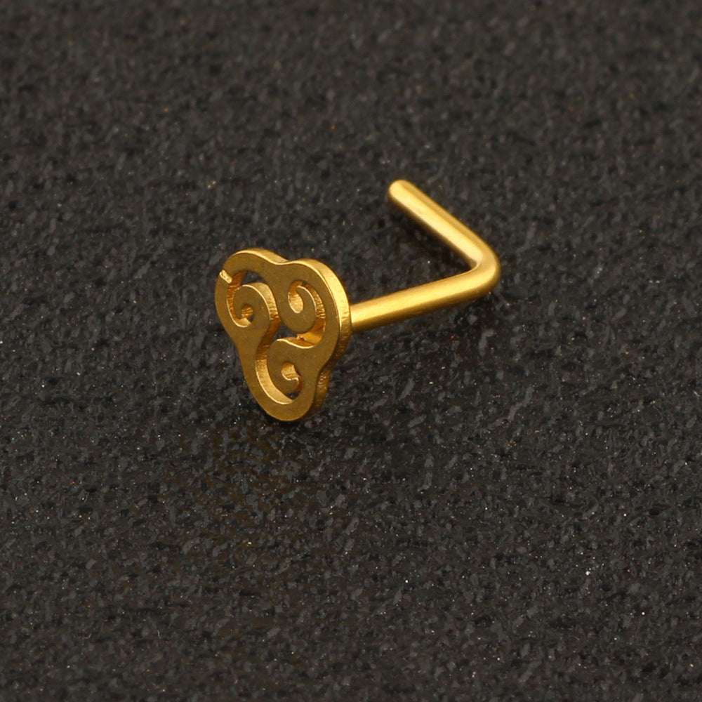 Body Piercing Nose Nail Nose Ring Stainless Steel Earring | Orazek UK Ltd