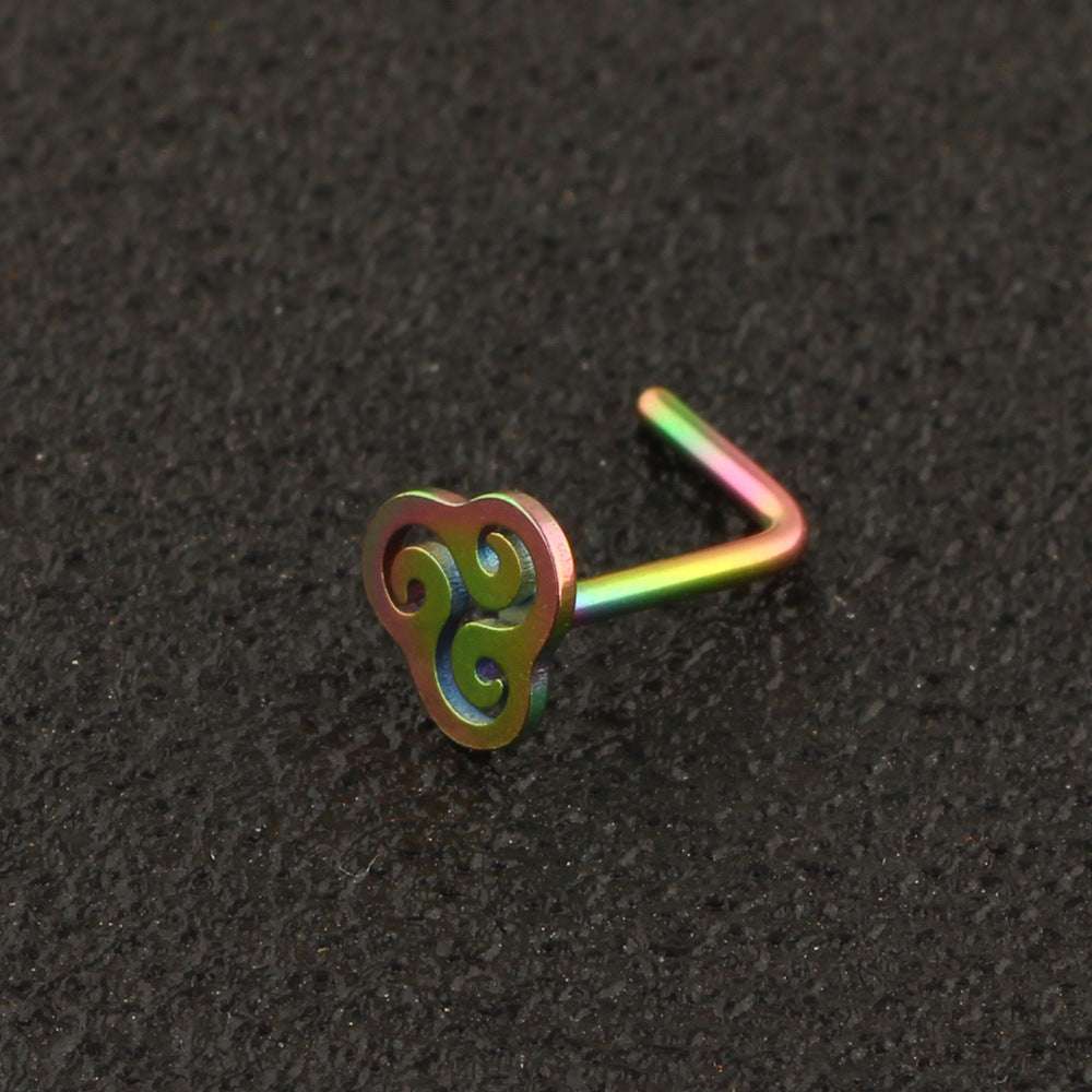 Body Piercing Nose Nail Nose Ring Stainless Steel Earring | Orazek UK Ltd