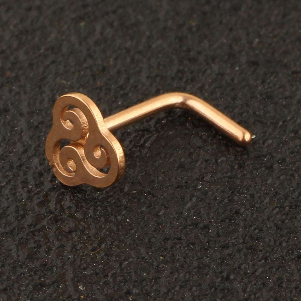 Body Piercing Nose Nail Nose Ring Stainless Steel Earring | Orazek UK Ltd