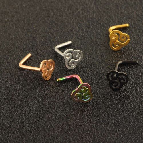 Body Piercing Nose Nail Nose Ring Stainless Steel Earring Orazek UK Ltd