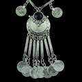 Bohemian tassel coin necklace | Orazek UK Ltd