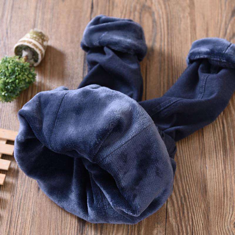 Boys' Casual Pants Korean Winter Long Pants, Big Kids Plus Cashmere Pants Trend | Orazek UK Ltd