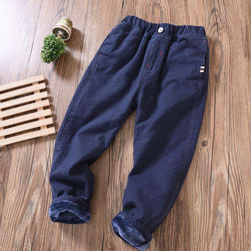 Boys' Casual Pants Korean Winter Long Pants, Big Kids Plus Cashmere Pants Trend Orazek UK Ltd