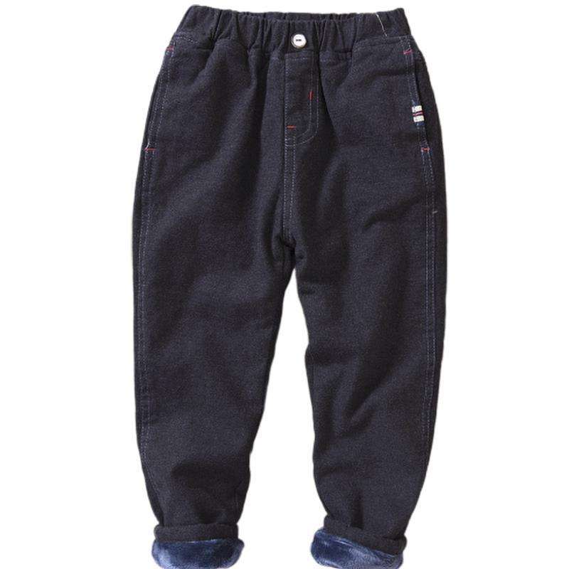 Boys' Casual Pants Korean Winter Long Pants, Big Kids Plus Cashmere Pants Trend Orazek UK Ltd