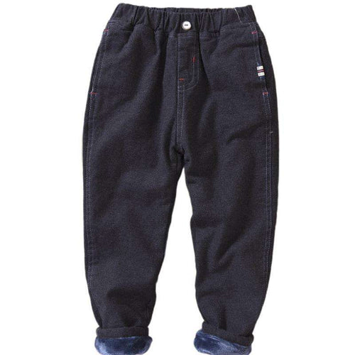 Boys' Casual Pants Korean Winter Long Pants, Big Kids Plus Cashmere Pants Trend Orazek UK Ltd