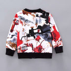 Boys Handsome Autumn And Winter Clothes Three-Piece Kid Clothes | Orazek UK Ltd