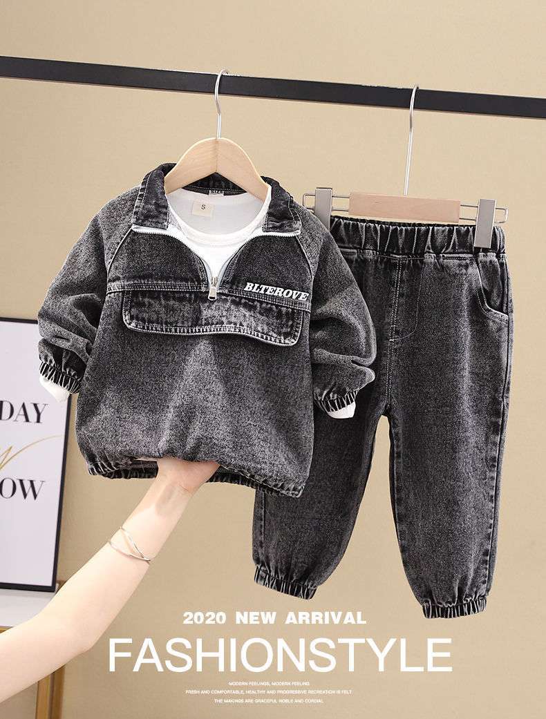 Boys Spring Clothing New Clothes Fashionable Handsome Children's Clothing Orazek UK Ltd