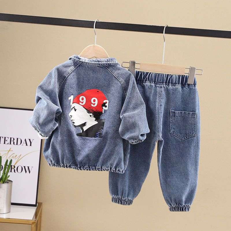 Boys Spring Clothing New Clothes Fashionable Handsome Children's Clothing | Orazek UK Ltd