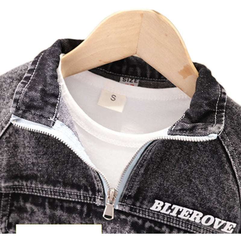 Boys Spring Clothing New Clothes Fashionable Handsome Children's Clothing | Orazek UK Ltd
