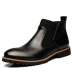 Brock Leather Boots Men Shoes Men Martin Boots | Orazek UK Ltd