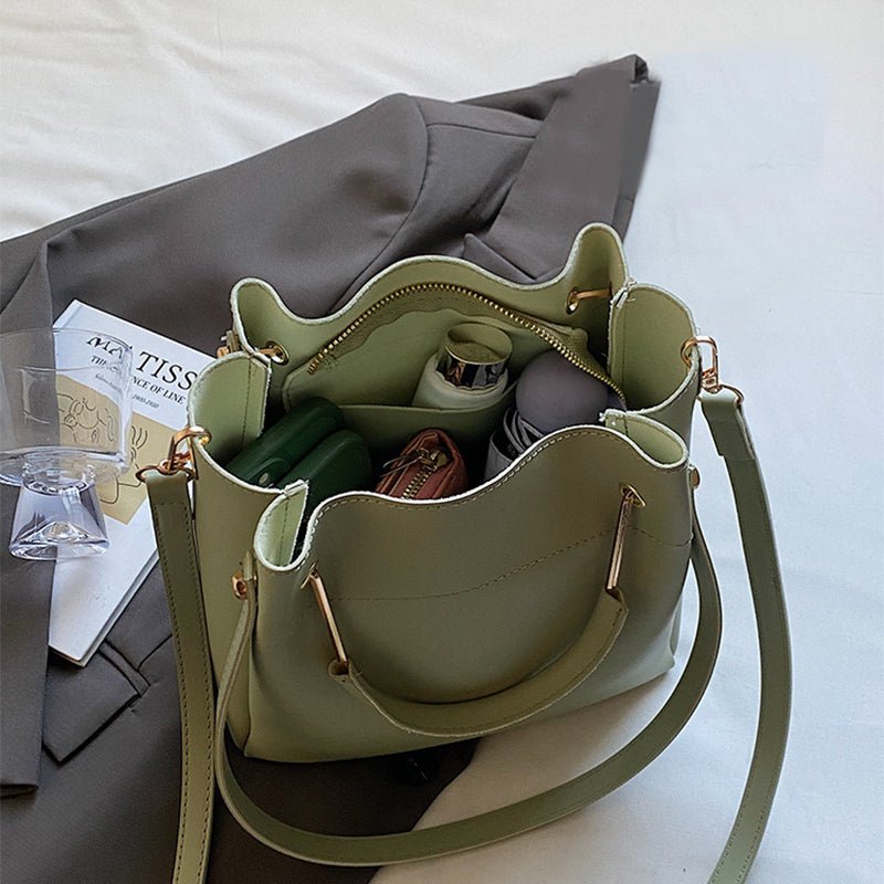 Bucket Bag Simple All-match Portable Shoulder Crossbody Bags | Orazek UK Ltd