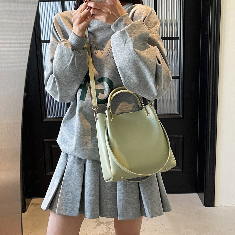 Bucket Bag Simple All-match Portable Shoulder Crossbody Bags | Orazek UK Ltd