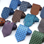 Business Polyester Men's Printed Workplace Tie | Orazek UK Ltd