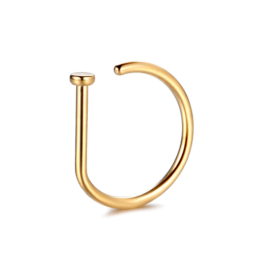 Men's And Women's Fashion Stainless Steel Nose Ring