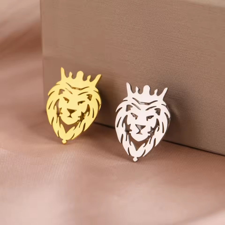 European And American Advanced Retro Light Luxury Fashion Trend Souvenir Stainless Steel Animal Suit Pattern Shape Brooch
