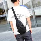 Camouflage Chest Bags Men Crossbody Bag With Headphone Hole | Orazek UK Ltd