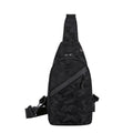 Camouflage Chest Bags Men Crossbody Bag With Headphone Hole | Orazek UK Ltd