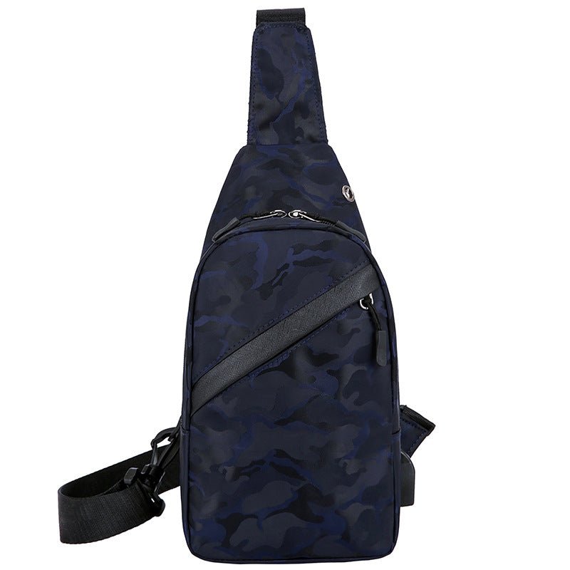 Camouflage Chest Bags Men Crossbody Bag With Headphone Hole | Orazek UK Ltd