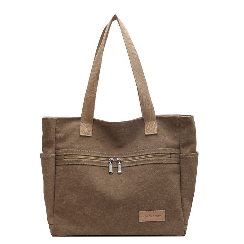 Canvas Shoulder Bags Women's Totes Handbag | Orazek UK Ltd