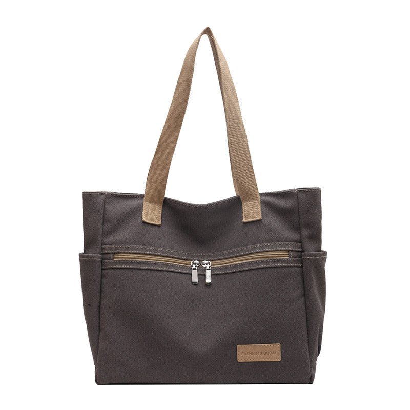 Canvas Shoulder Bags Women's Totes Handbag | Orazek UK Ltd