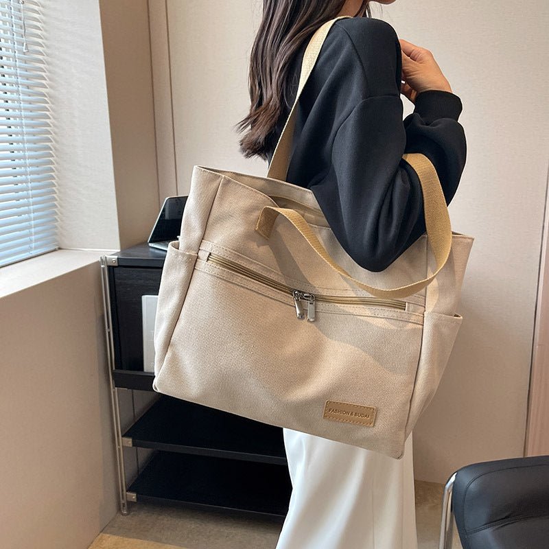 Canvas Shoulder Bags Women's Totes Handbag | Orazek UK Ltd