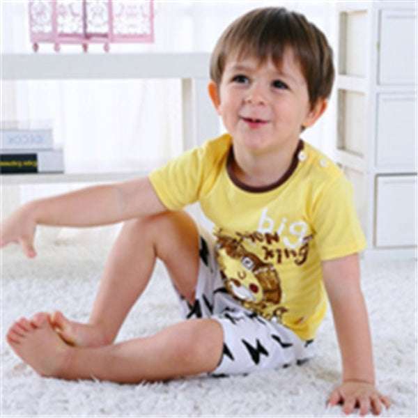 Cartoon Clothing Baby Boy Summer Clothes T-shirt Baby Girl Casual Clothing Sets Orazek UK Ltd