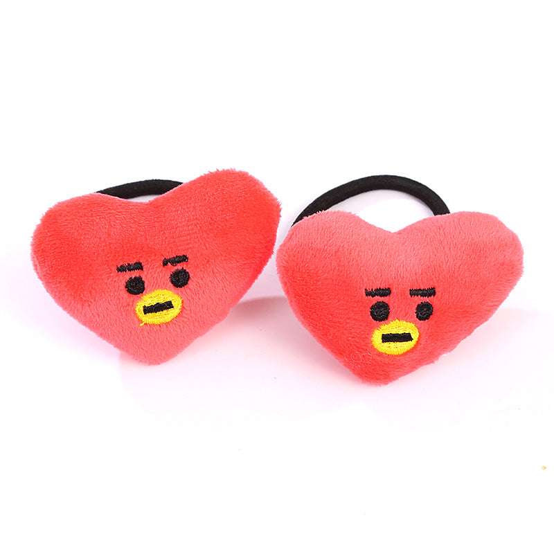 Cartoon Plush Doll Hair Band Love Hairpin Rabbit Hair Band Animal Hair Band | Orazek UK Ltd
