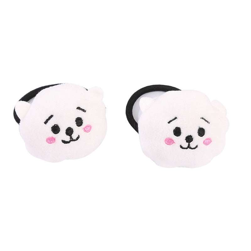 Cartoon Plush Doll Hair Band Love Hairpin Rabbit Hair Band Animal Hair Band | Orazek UK Ltd