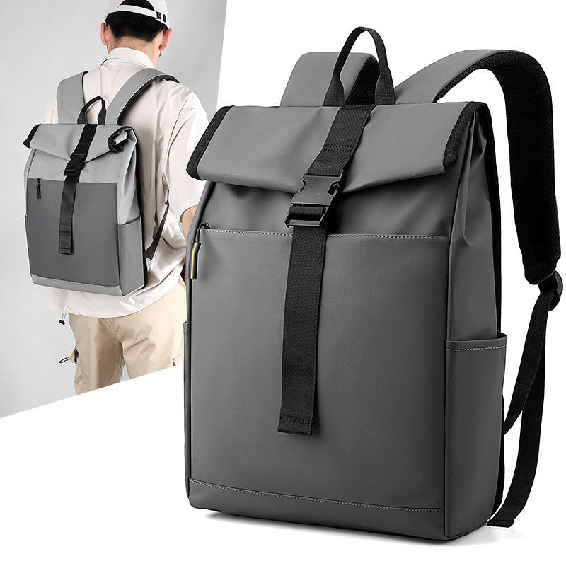 Casual Fashion Backpack For Men Women New Laptop Backpack Oxford Cloth Waterproof Short Distance Travel Backpack Men Black | Orazek UK Ltd