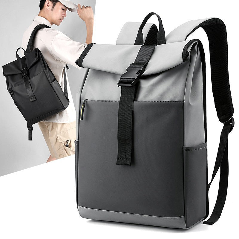Casual Fashion Backpack For Men Women New Laptop Backpack Oxford Cloth Waterproof Short Distance Travel Backpack Men Black | Orazek UK Ltd