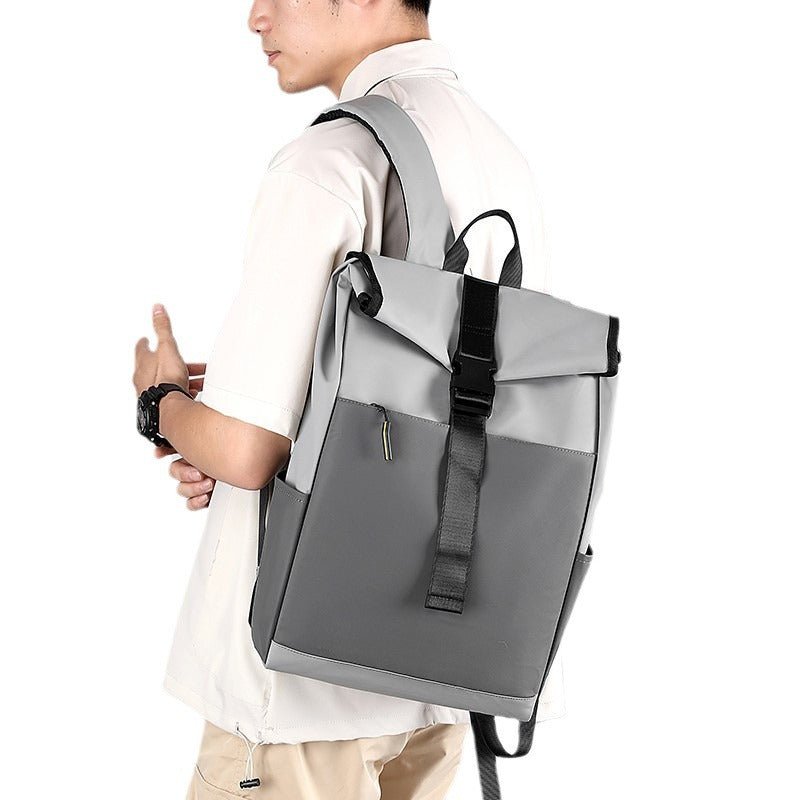 Casual Fashion Backpack For Men Women New Laptop Backpack Oxford Cloth Waterproof Short Distance Travel Backpack Men Black | Orazek UK Ltd