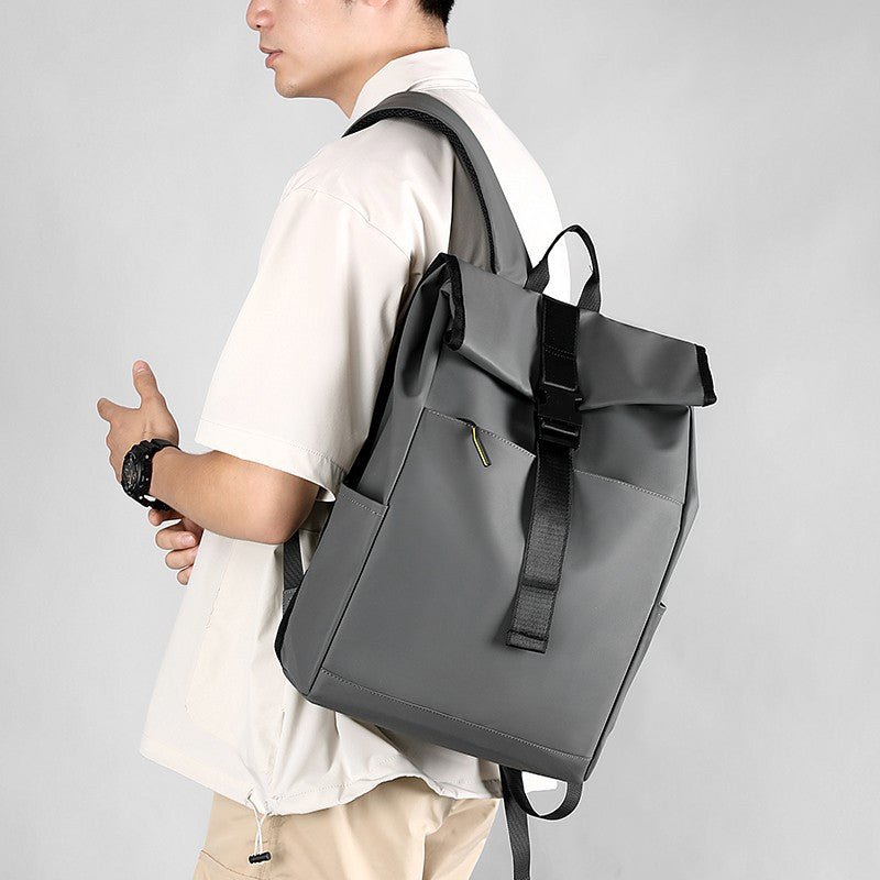 Casual Fashion Backpack For Men Women New Laptop Backpack Oxford Cloth Waterproof Short Distance Travel Backpack Men Black | Orazek UK Ltd