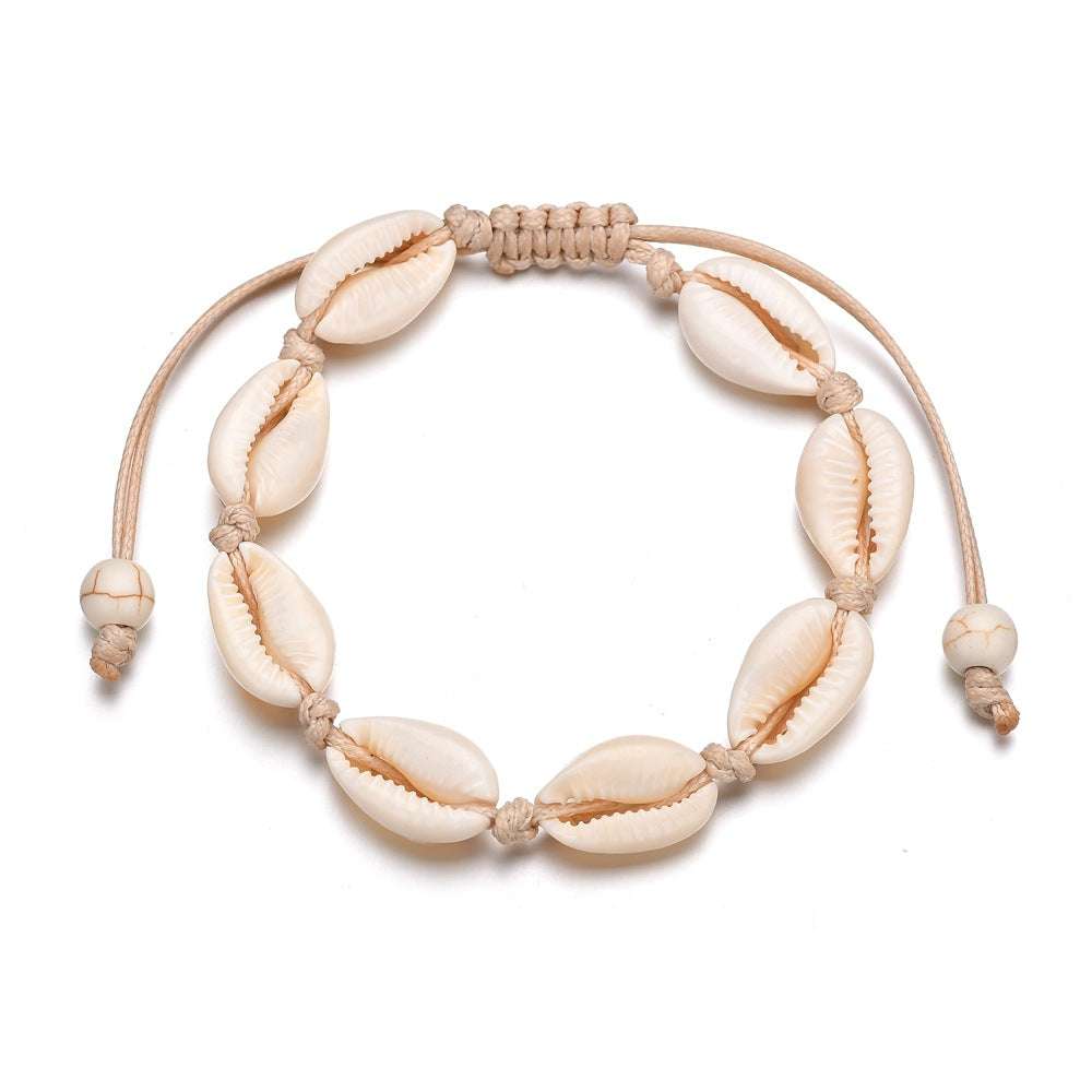 Casual Jewelry Shell Jewelry Braided Bracelet | Orazek UK Ltd