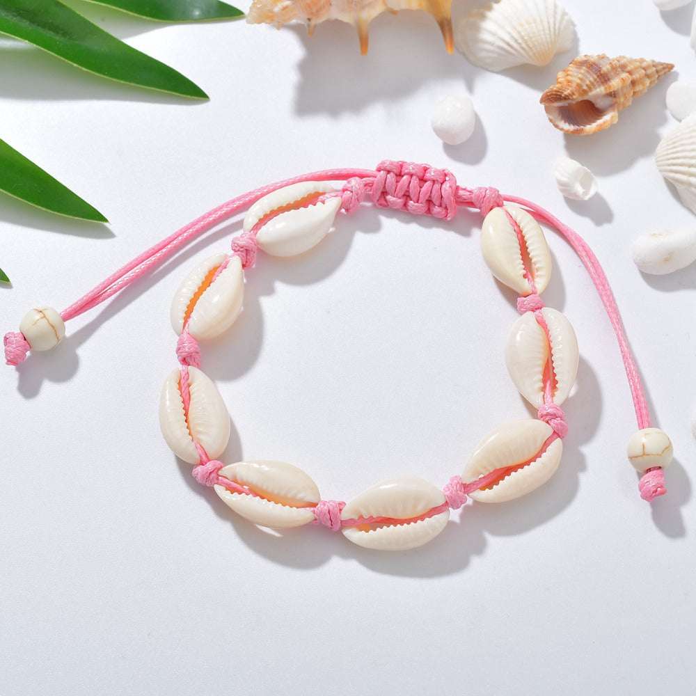 Casual Jewelry Shell Jewelry Braided Bracelet | Orazek UK Ltd