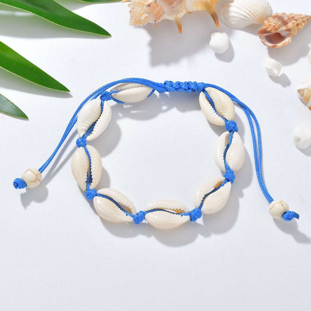Casual Jewelry Shell Jewelry Braided Bracelet | Orazek UK Ltd