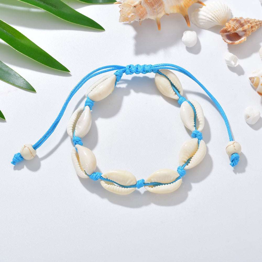 Casual Jewelry Shell Jewelry Braided Bracelet | Orazek UK Ltd