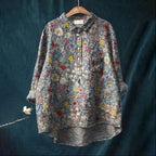 Casual Long Sleeve Shirt Animal Print Hawaiian Long Sleeve Blouse for Women | Orazek UK Ltd