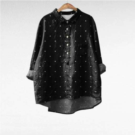 Casual Long Sleeve Shirt Animal Print Hawaiian Long Sleeve Blouse for Women | Orazek UK Ltd