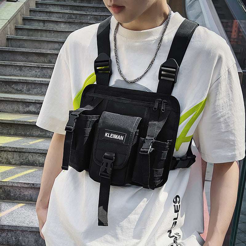 Casual Vest Waist Pack Tactical Chest Bag Backpack | Orazek UK Ltd