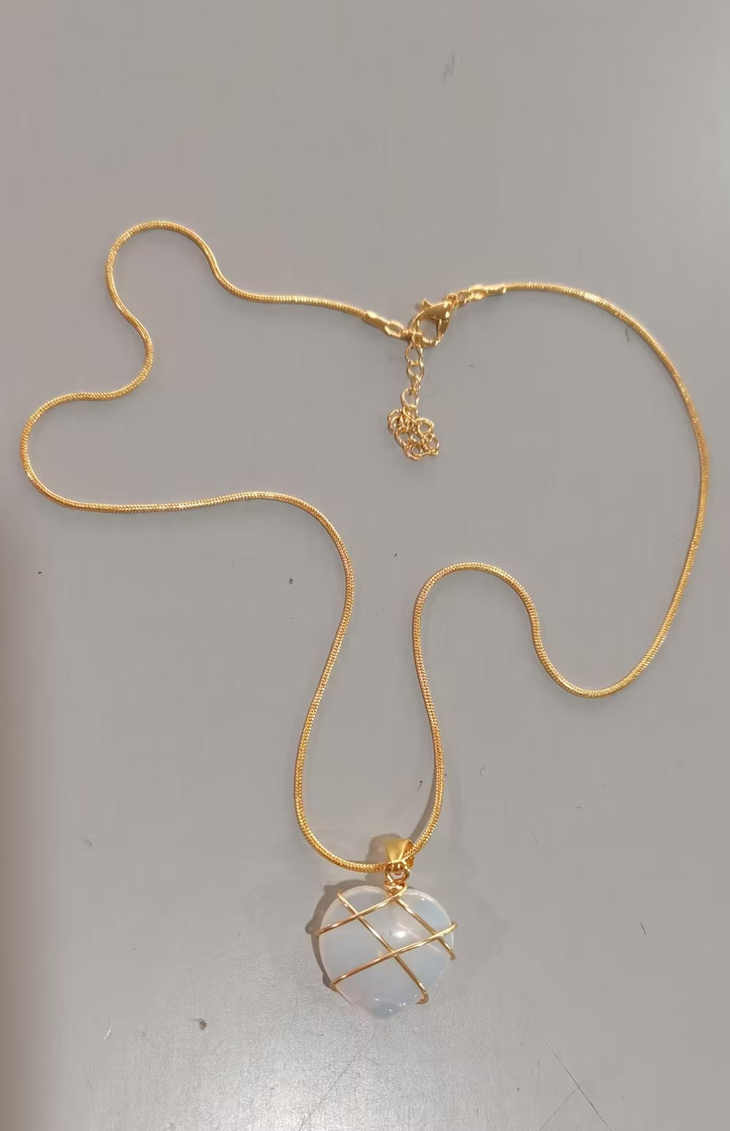 Fashion Moonstone Necklace For Disney Princess Love Girl Necklace Novelty Jewelry
