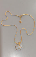 Fashion Moonstone Necklace For Disney Princess Love Girl Necklace Novelty Jewelry