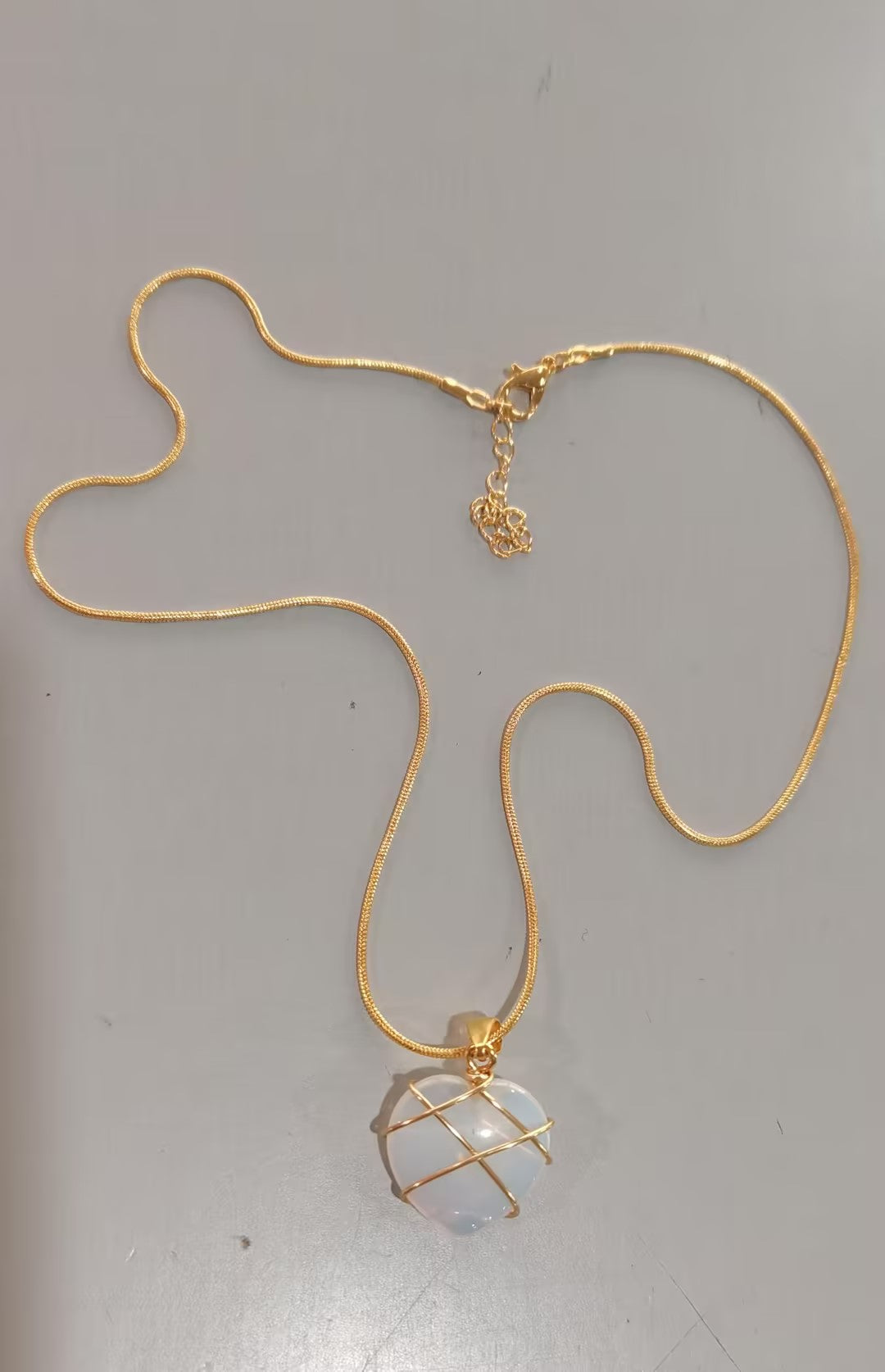 Fashion Moonstone Necklace For Disney Princess Love Girl Necklace Novelty Jewelry