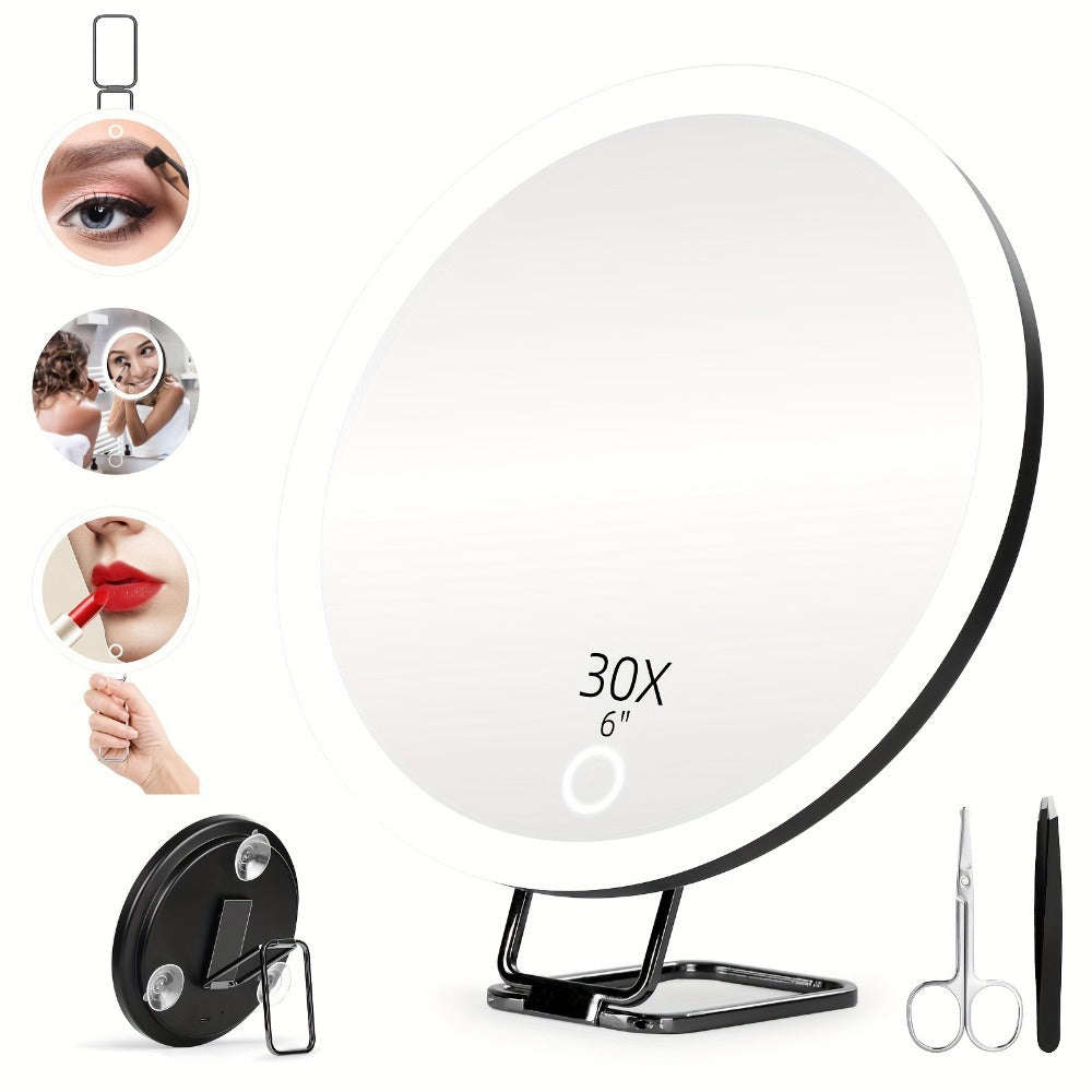 Charging Led Fill Light With Light Bracket Rotating Makeup Mirror | Orazek UK Ltd