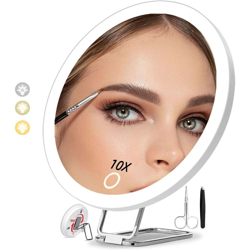 Charging Led Fill Light With Light Bracket Rotating Makeup Mirror | Orazek UK Ltd
